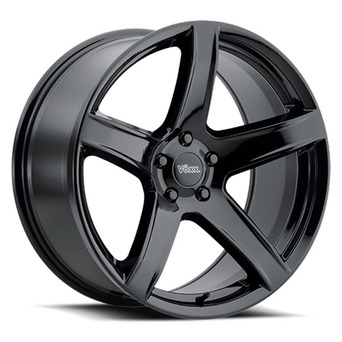 Voxx Replica Wheels HC2 Gloss Black 20x10.5 25mm Offset 5x115