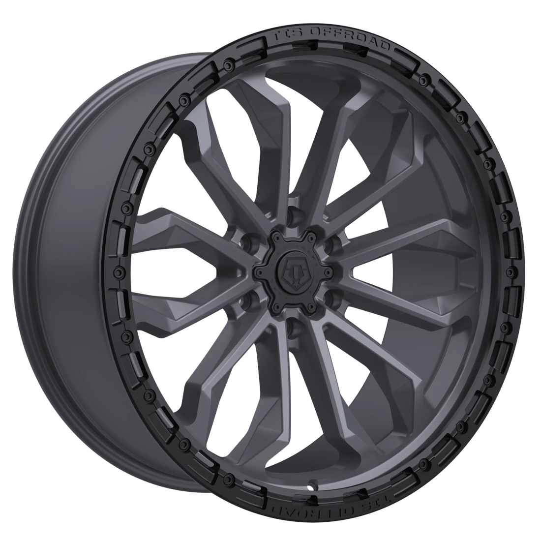 TIS Wheels 556AB Satin Anthracite 17x9 25mm Offset 6x139.7 (6x5.5)