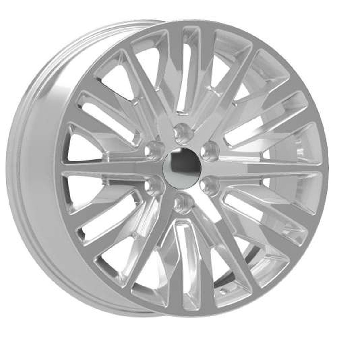 OE Wheels CV33 Polished 22x9 28mm Offset 6x139.7 (6x5.5)