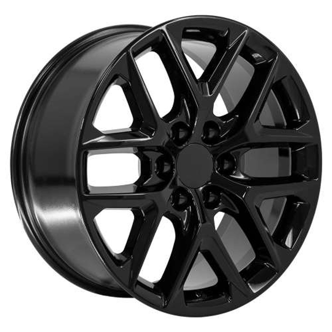 OE Wheels CV62 Gloss Black 24x10 28mm Offset 6x139.7 (6x5.5)