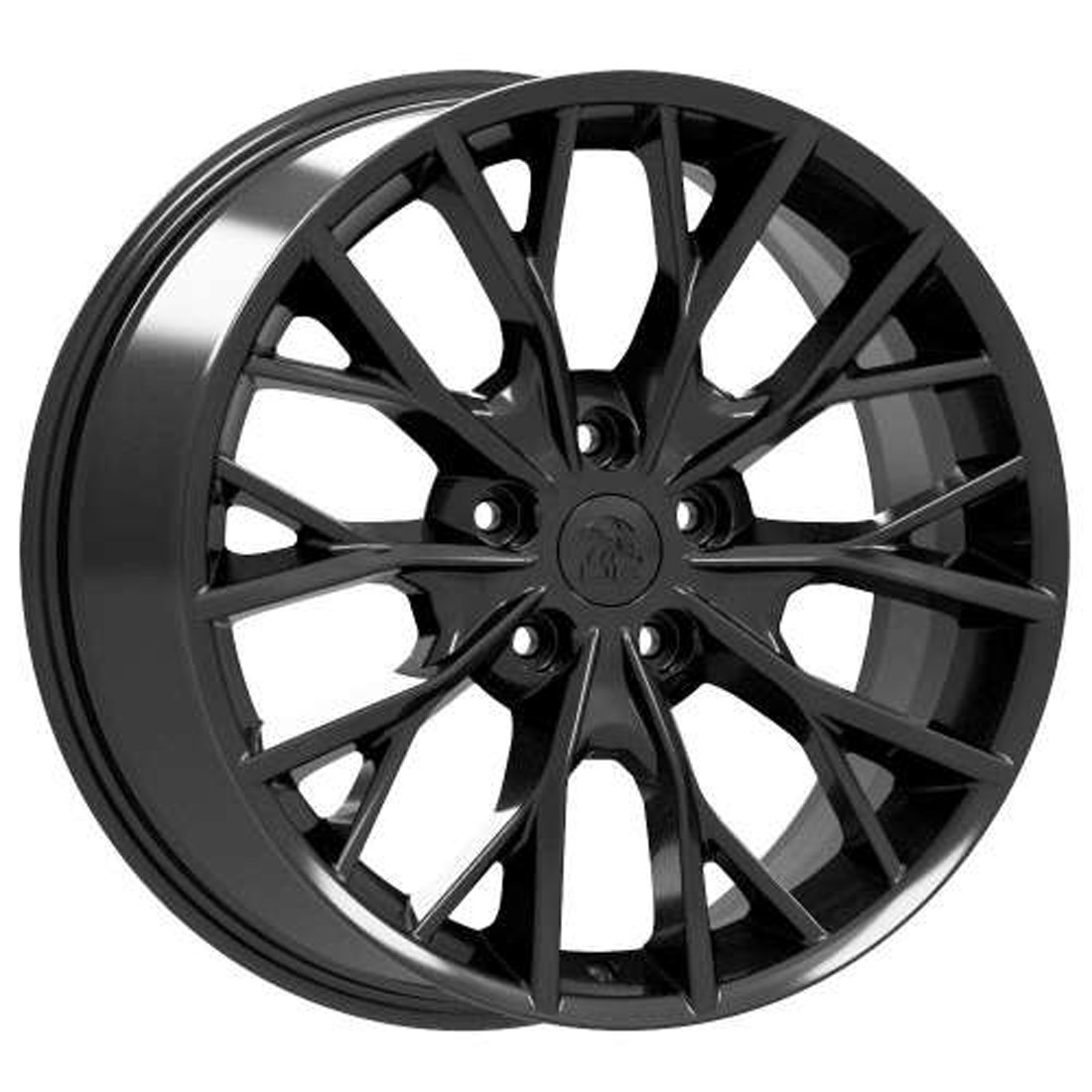 OE Wheels JP30 Gloss Black 20x8.5 50mm Offset 5x127 (5x5)