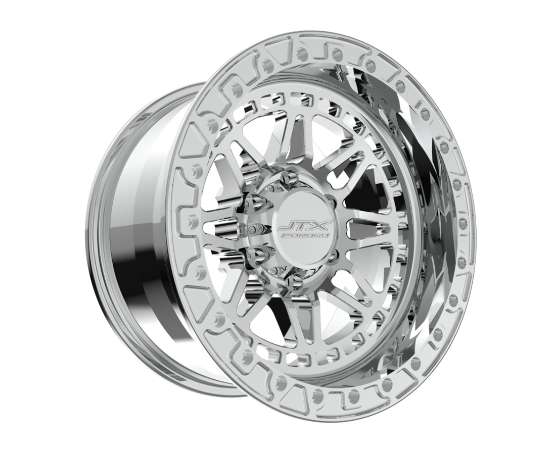 JTX Forged Wheels B-200 Polished 17x9 -13mm Offset 6x135