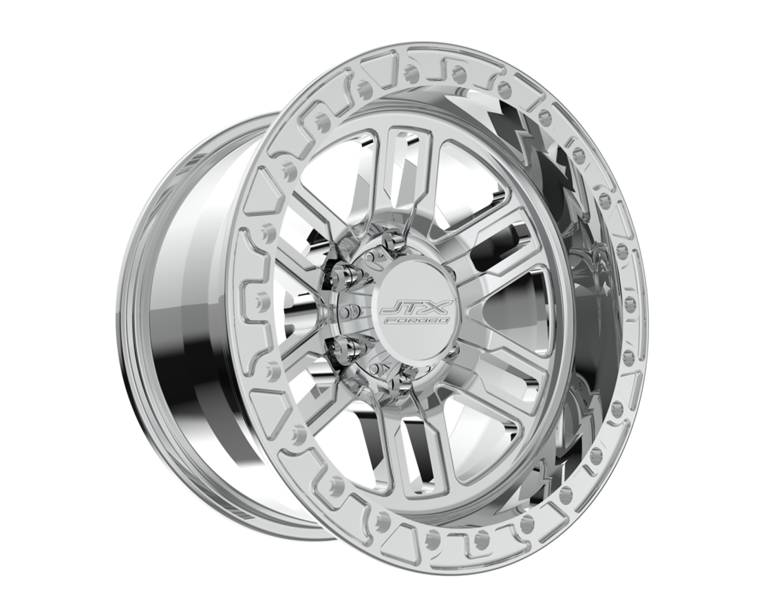JTX Forged Wheels B-202 Polished 17x9 -13mm Offset 6x139.7 (6x5.5)