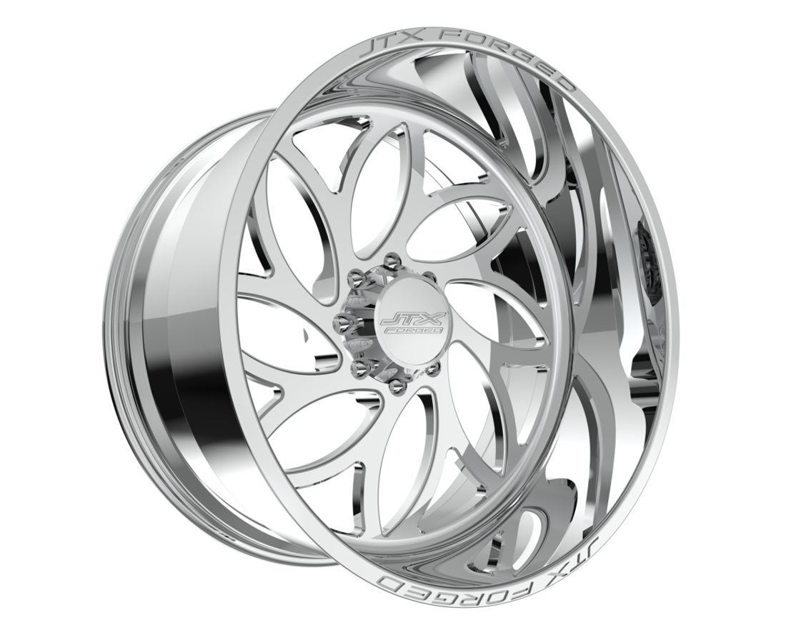 JTX Forged Wheels Savant Polished 30x16 -101mm Offset 8x170