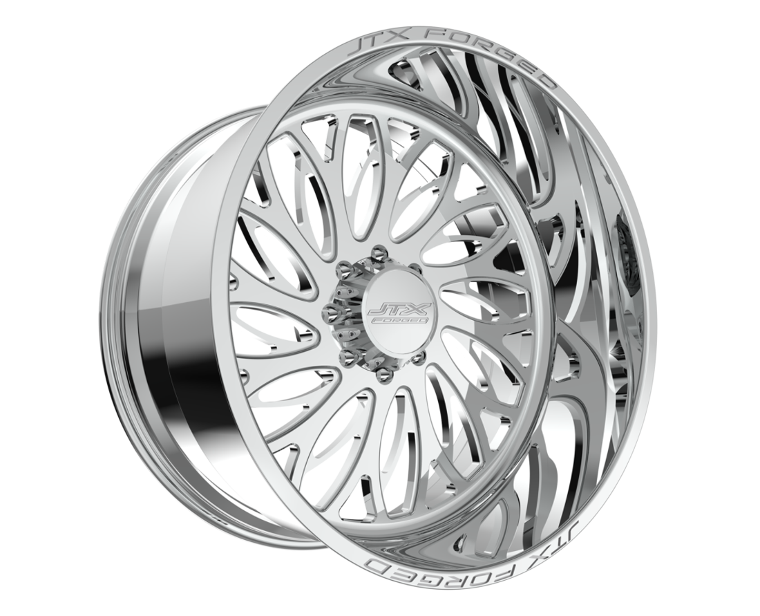 JTX Forged Wheels Arcane Polished 28x14 -76mm Offset 5x135