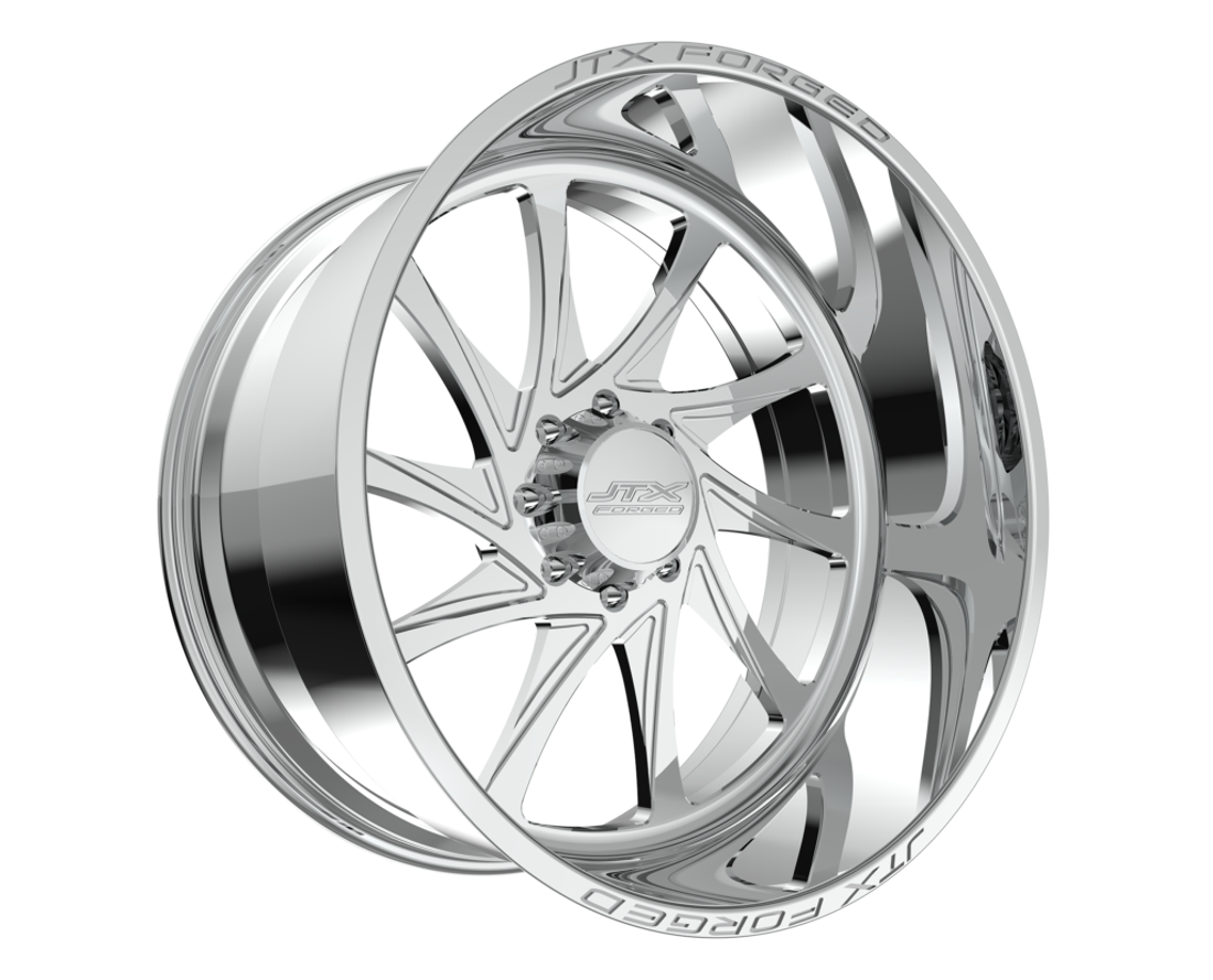 JTX Forged Wheels Sublime Polished 20x10 -25mm Offset 8x180