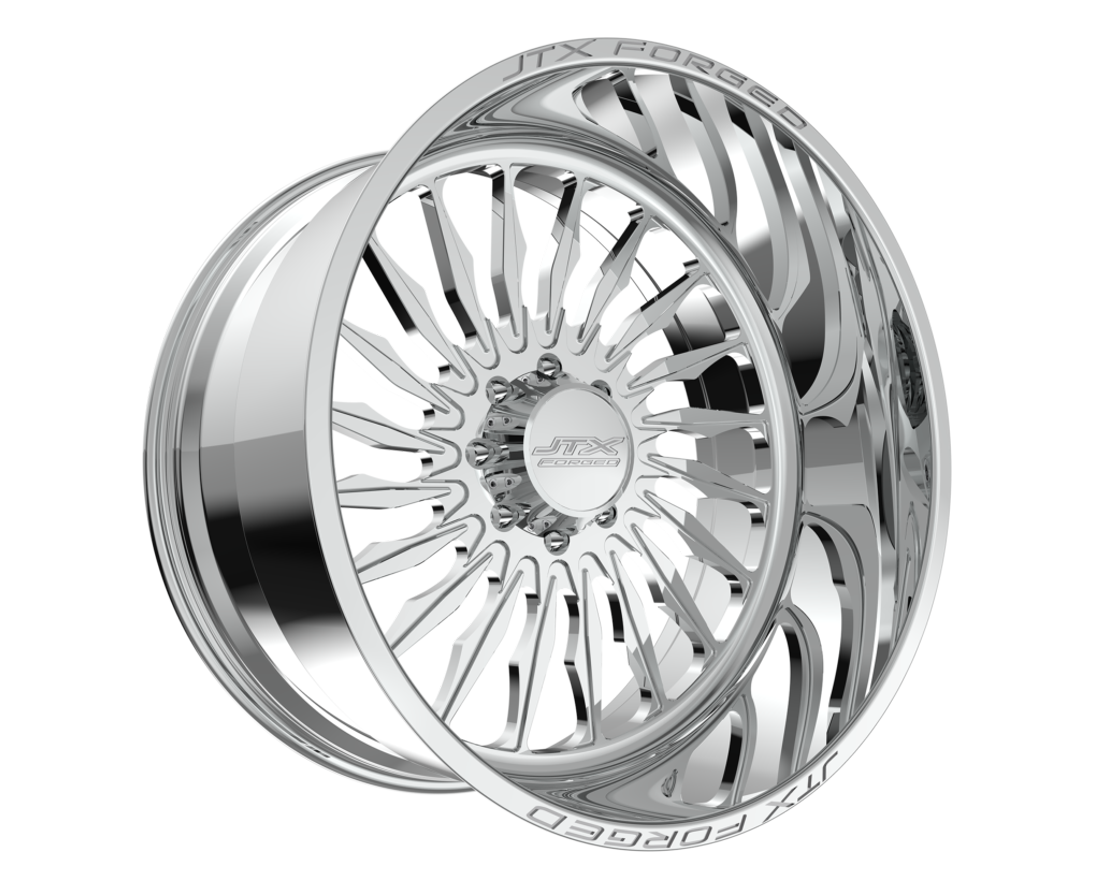 JTX Forged Wheels Czar Polished 26x14 -76mm Offset 8x170