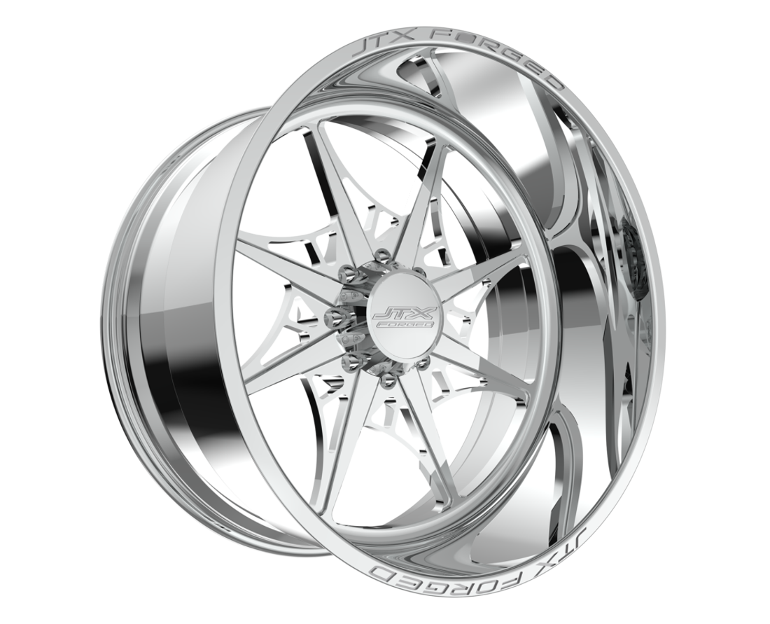JTX Forged Wheels Joro Polished 26x14 -76mm Offset 5x139.7 (5x5.5)