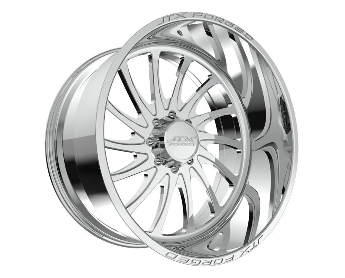 JTX Forged Wheels Omen Polished 24x12 -51mm Offset 8x170