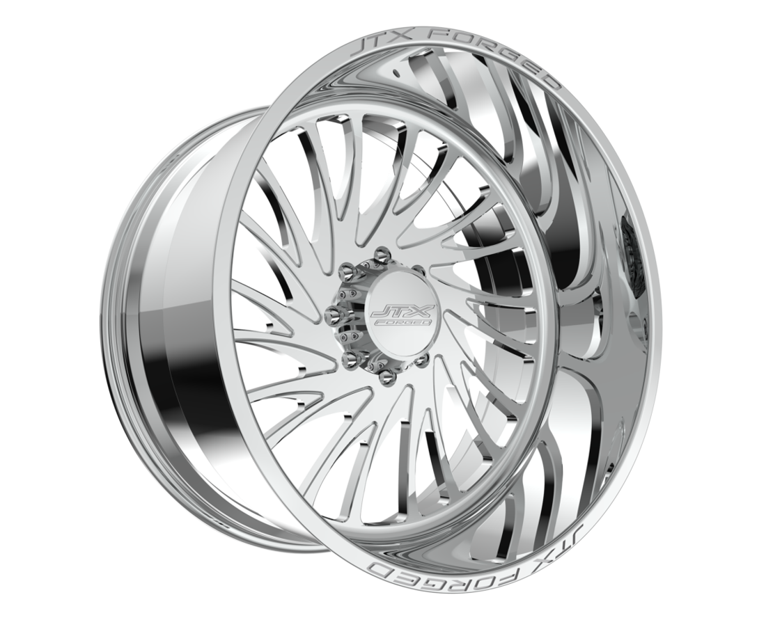 JTX Forged Wheels Prophet Polished 26x14 -76mm Offset 8x170