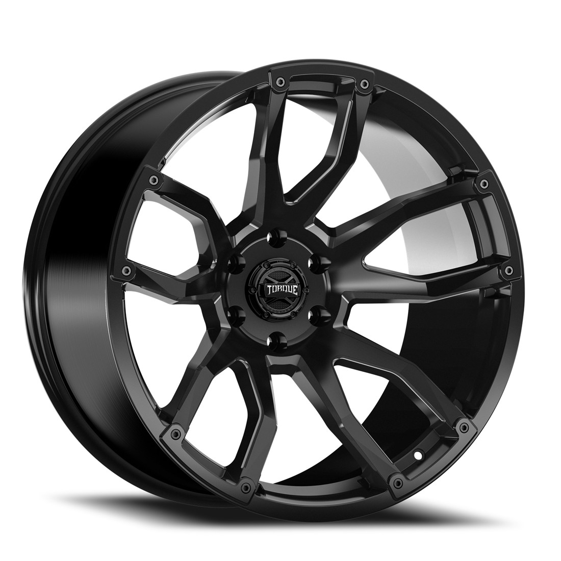 Torque Wheels Impact TW403C Satin Black 20x9 -12mm Offset 6x139.7 (6x5.5)