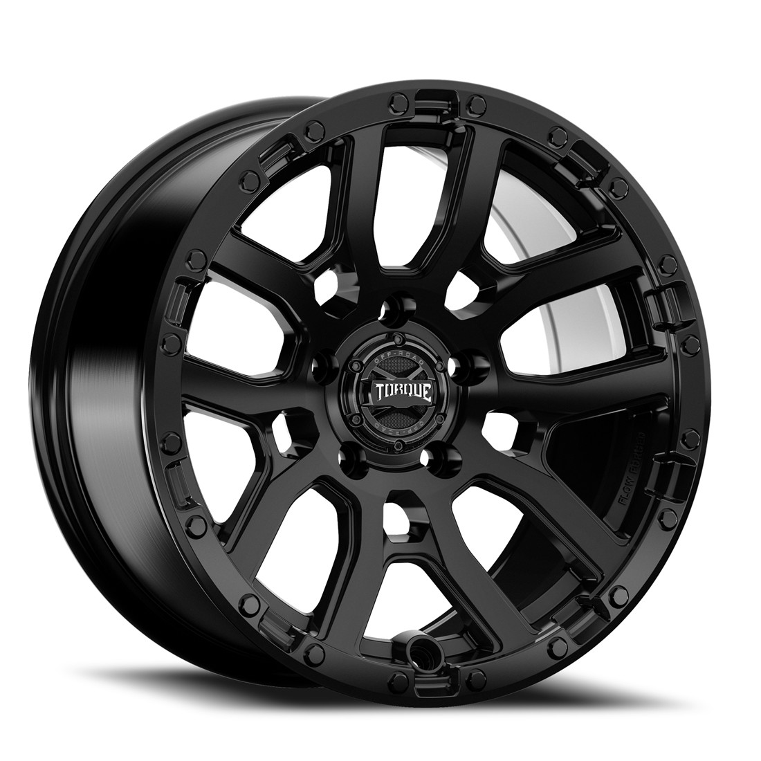 Torque Wheels Canyon TW401R Satin Black 17x8.5 0mm Offset 5x127 (5x5) 2007-2026 Jeep Wrangler / Gladiator