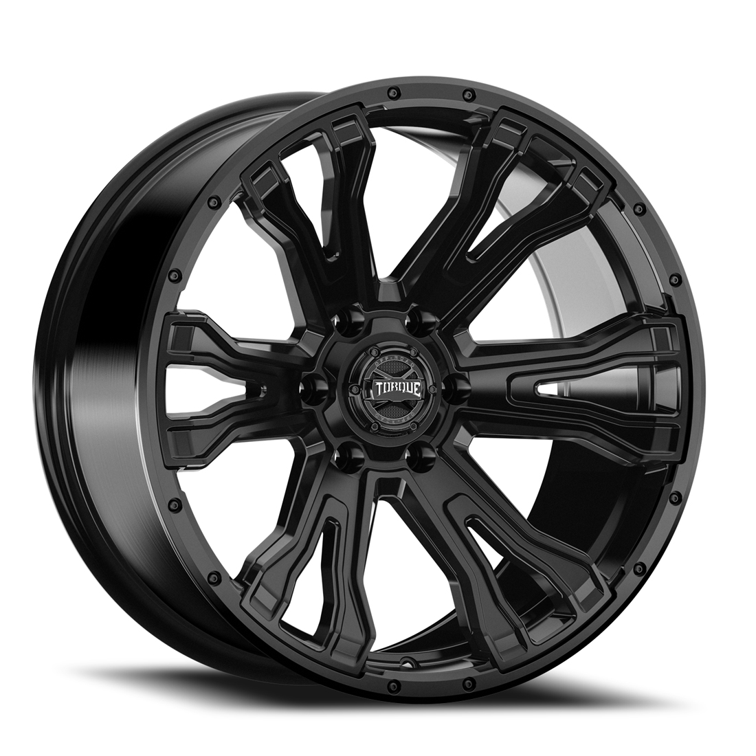 Torque Wheels Prime TW407C Satin Black 20x9 -12mm Offset 6x135