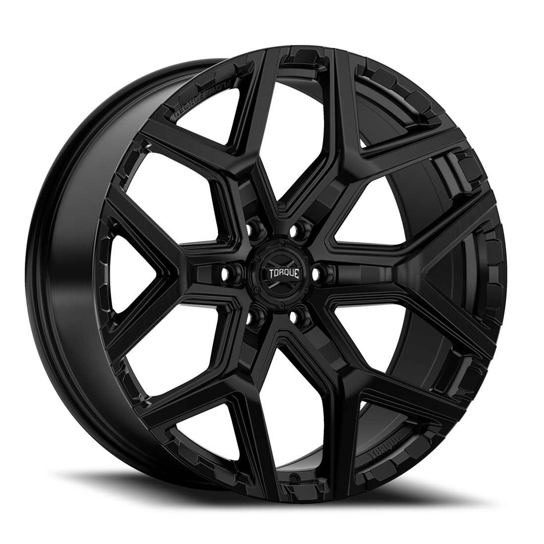 Torque Wheels Strike TW417R Satin Black 22x9 -9mm Offset 6x135