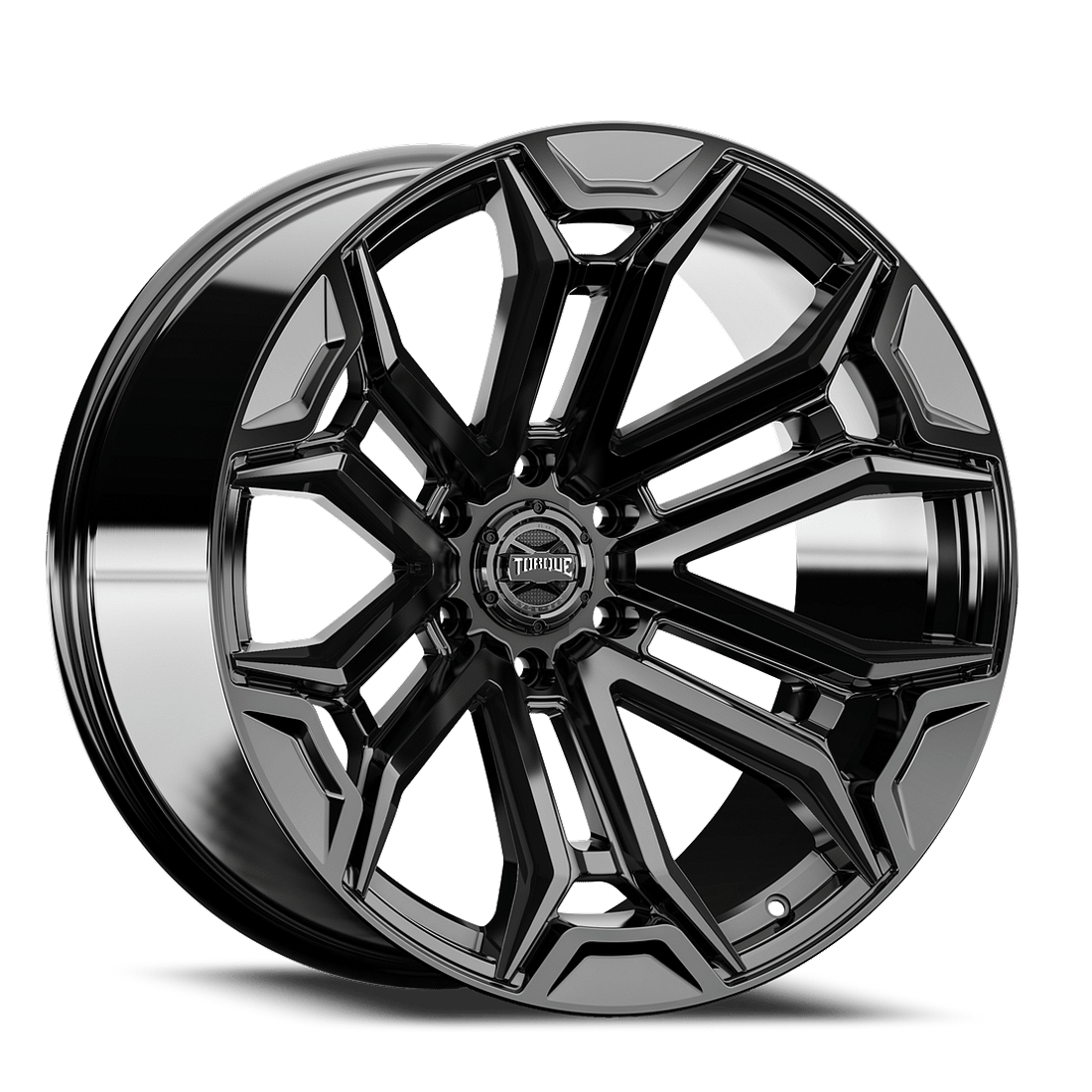 Torque Wheels Maverick TW415C Gloss Black 22x11 -32mm Offset 6x139.7 (6x5.5)