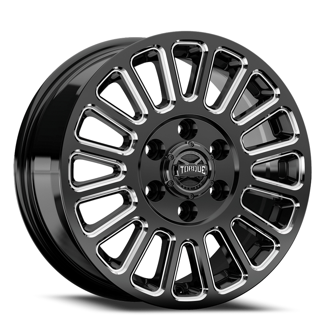 Torque Wheels Trek TW513C Gloss Black Milled 16x7 50mm Offset 5x160
