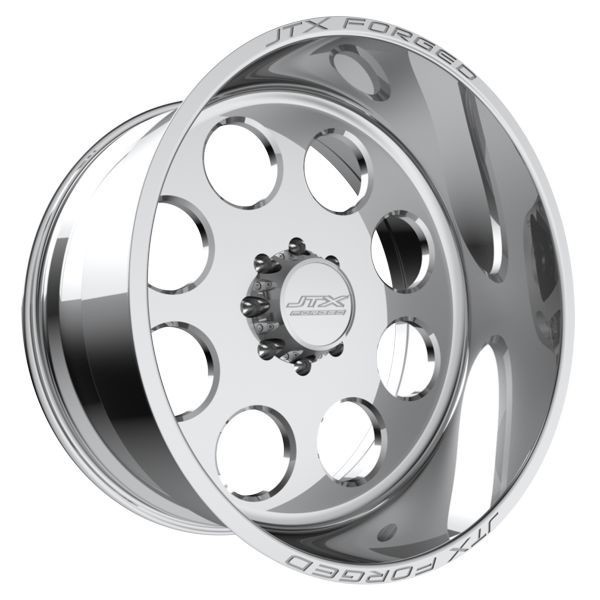 JTX Forged Wheels Crater Polished 22x10 -25mm Offset 5x139.7 (5x5.5)