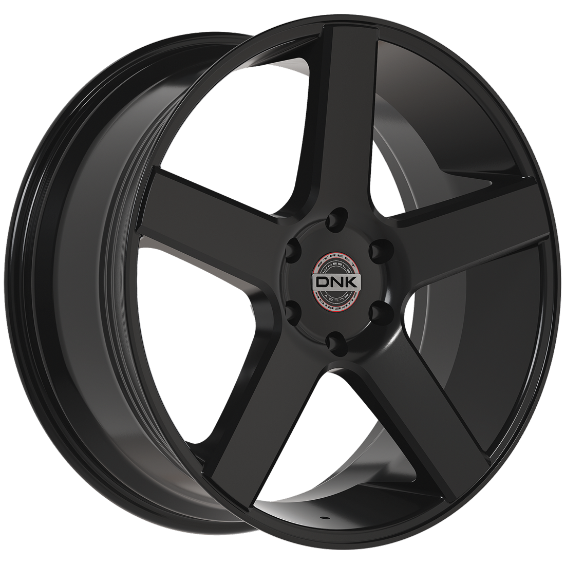 DNK Street Wheels 708 Gloss Black 24x10 25mm Offset 6x139.7 (6x5.5)