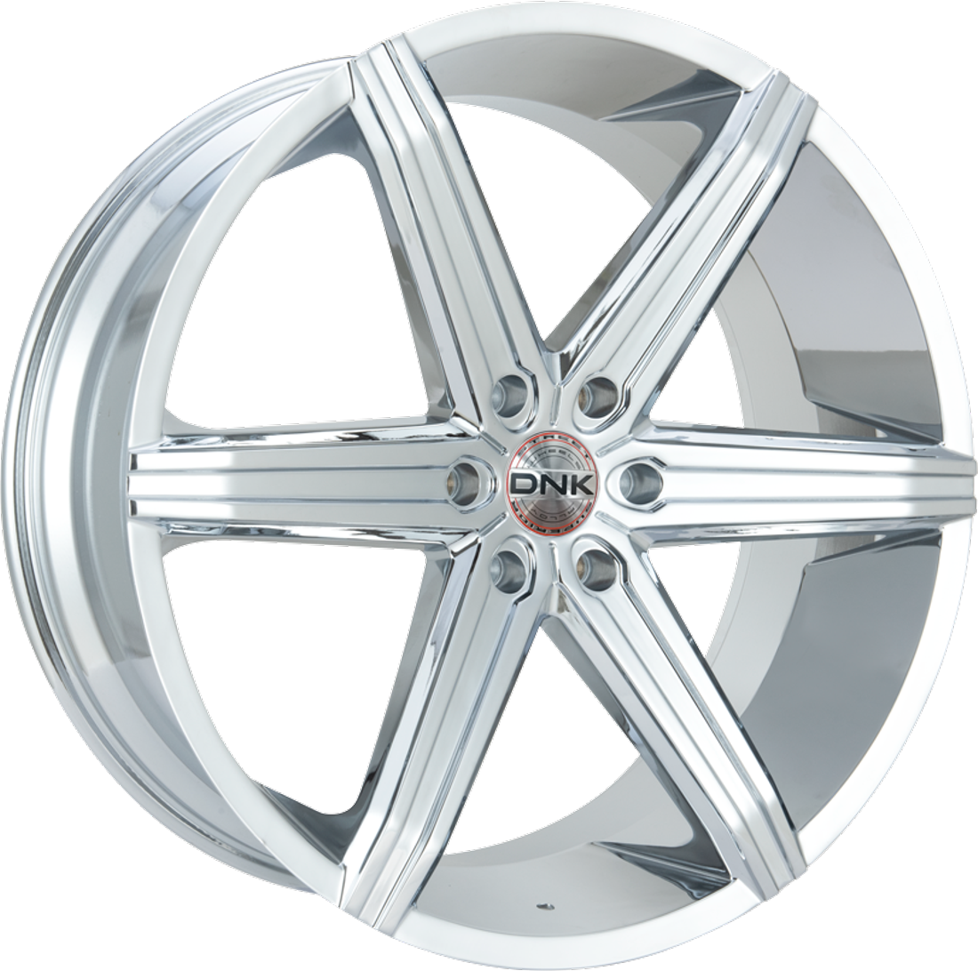 DNK Street Wheels 705 Chrome 22x9.5 15mm Offset 5x115