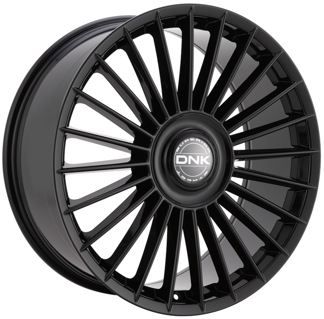 DNK Street Wheels 709 Gloss Black 22x9 40mm Offset 5x112,5x114.3 (5x4.5)