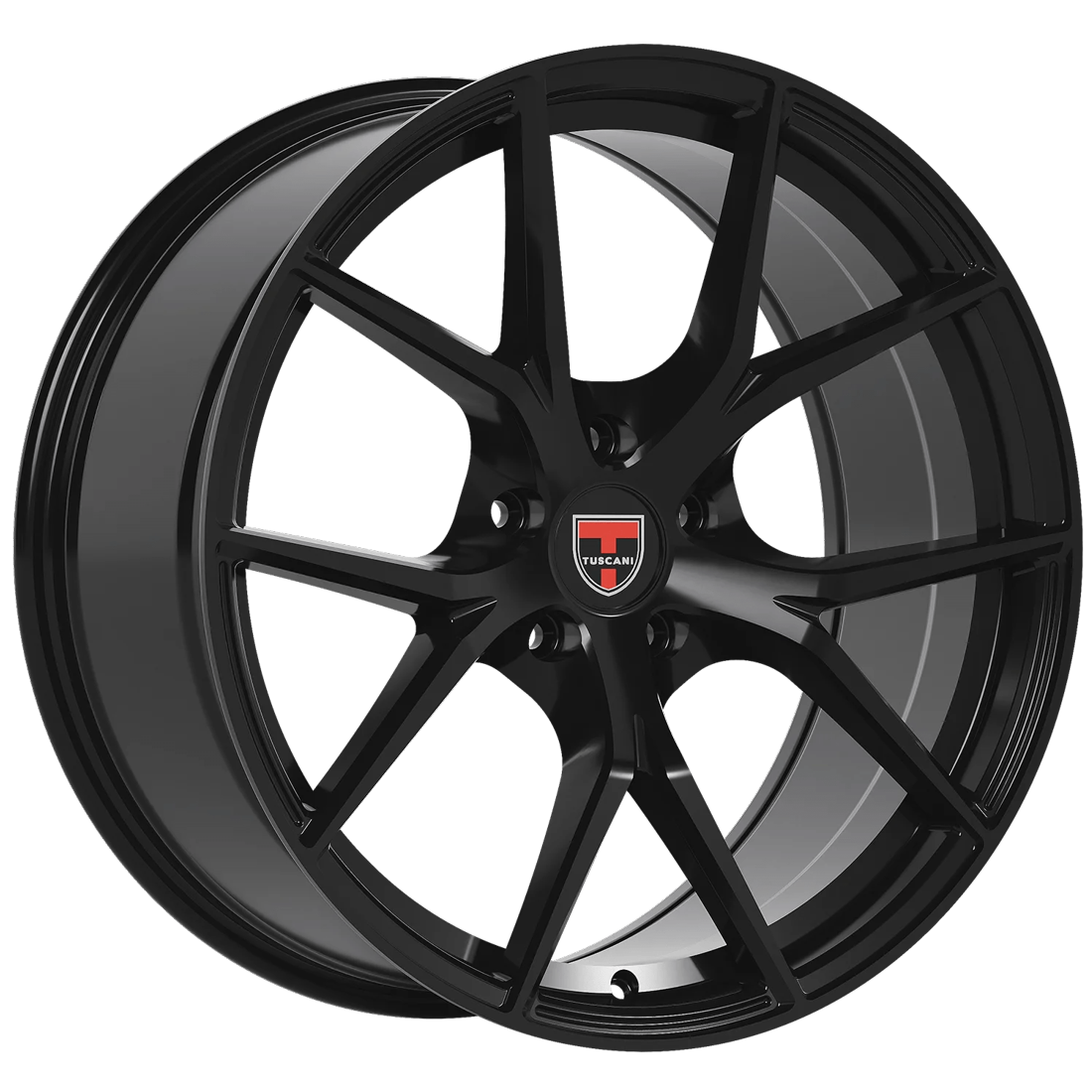 Tuscani Wheels 205 Gloss Black 20x9 35mm Offset 5x120