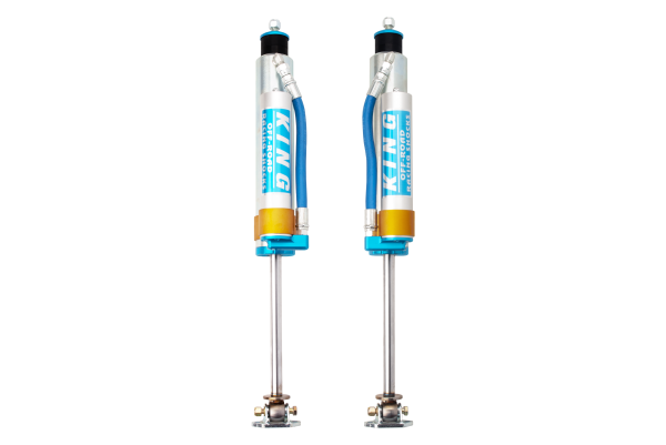 King Shocks | 84-00 Jeep Cherokee XJ Front 2.5 | Dia Piggy Hose Res Shock for 3-4in Lift (Pair)