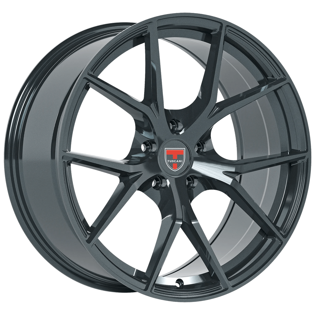Tuscani Wheels 205 Gunmetal 20x9 35mm Offset 5x114.3 (5x4.5)