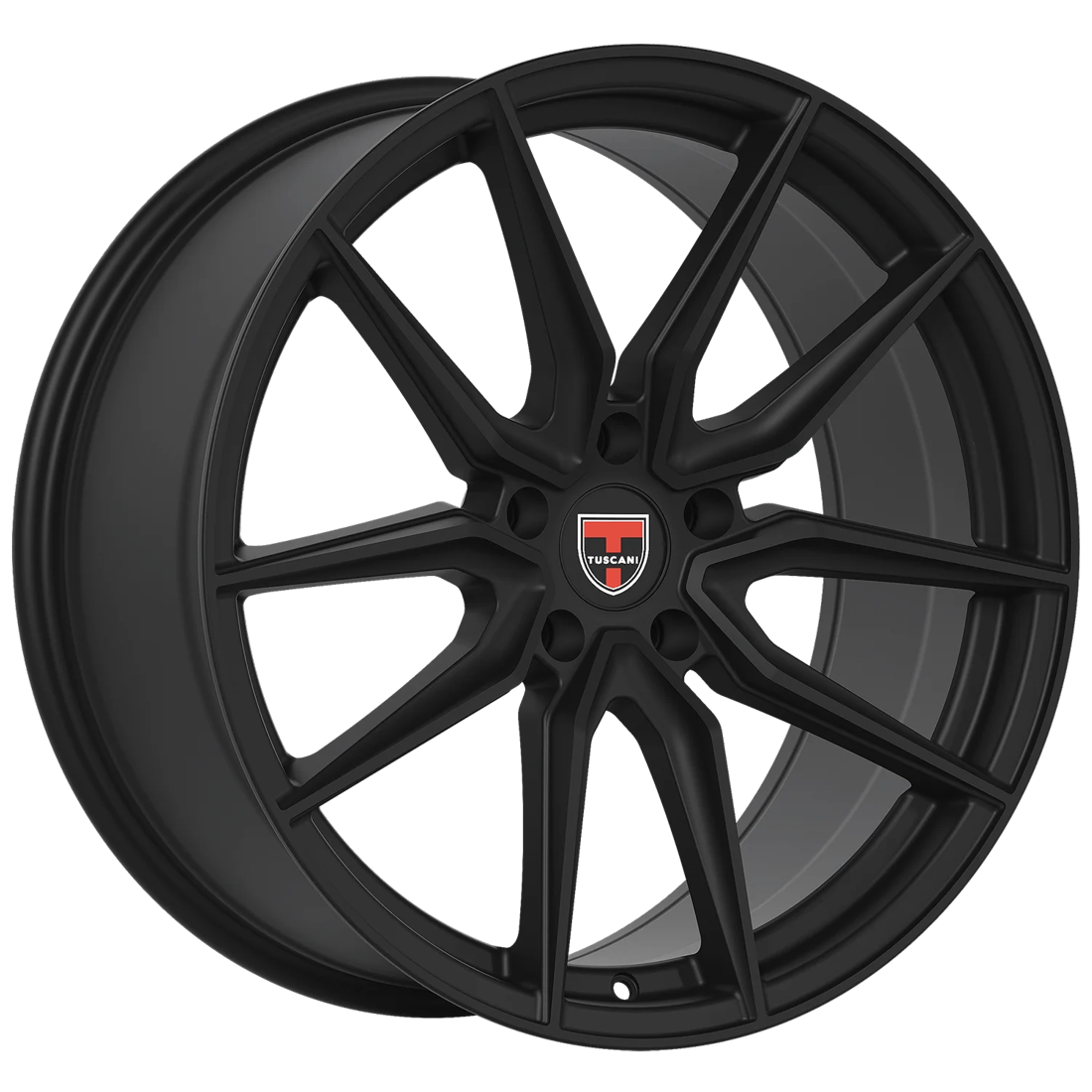 Tuscani Wheels 202 Satin Black 20x9 35mm Offset 5x114.3 (5x4.5)
