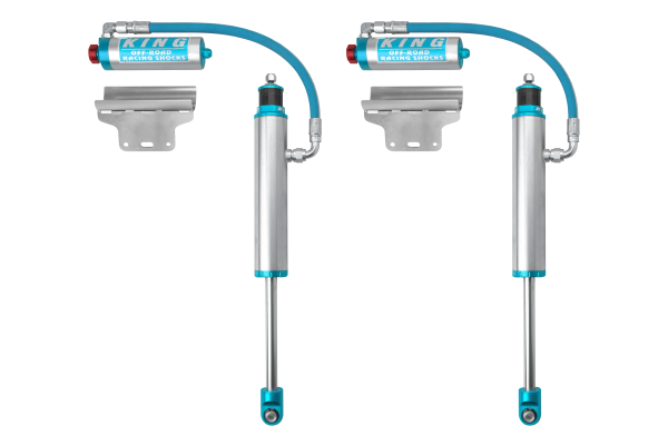 King Shocks | 05-22 Toyota Tacoma (6 Lug) Rear | 2.5 Dia Remote Reservoir Shock with Adjuster (Pair)