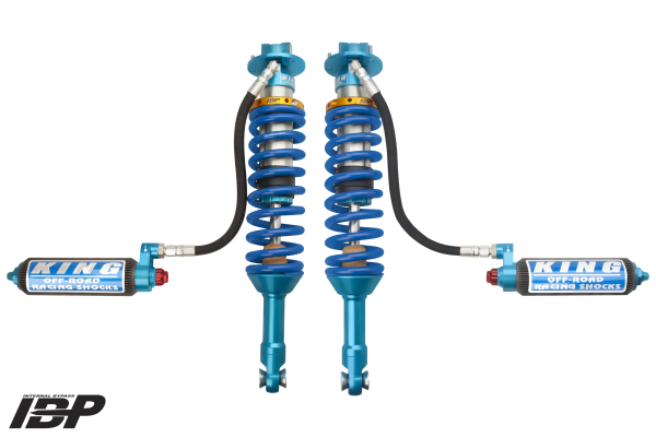 King Shocks | 17-22 Ford Raptor 4WD Front 3.0 | Dia Remote Perf Fin Res Coilover with Adj-Int Bypass (Pair)