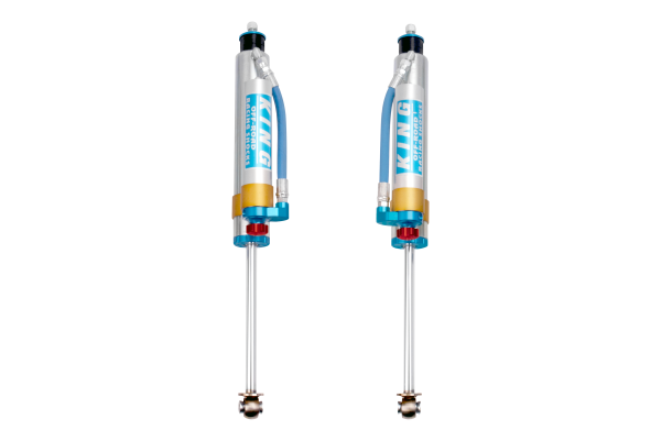 King Shocks | 07-18 Jeep Wrangler JK Front 2.5 | Dia Piggy Hose Res Shock 6in Lift with Adjuster (Pair)