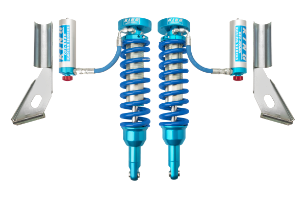 King Shocks | 10-22 Toyota FJ Cruiser Front 2.5 | Dia Coilover Remote Reservoir Shock with Adjuster (Pair)