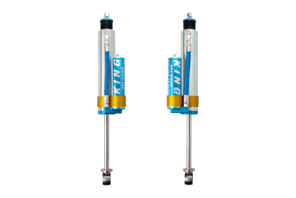 King Shocks | 96-02 Toyota 4Runner Rear 2.5 Dia | Piggy Hose Reservoir (Pair)