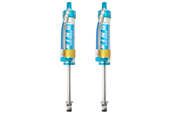 King Shocks | 05-10 Toyota Hilux Rear 2.5 Dia | Piggy Hose Reservoir Shock (Pair)