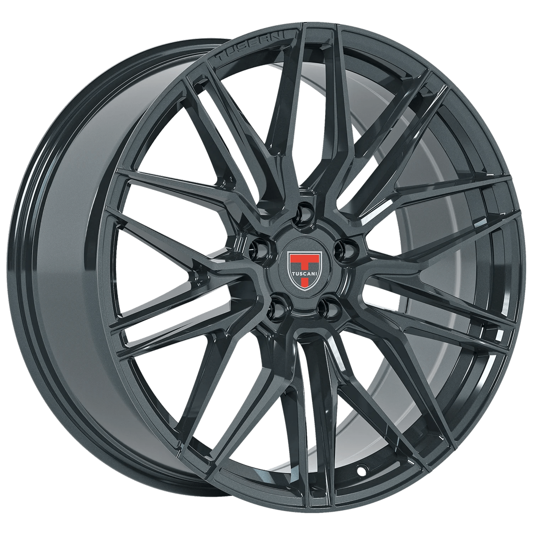Tuscani Wheels 201 Gunmetal 20x9 35mm Offset 5x114.3 (5x4.5)