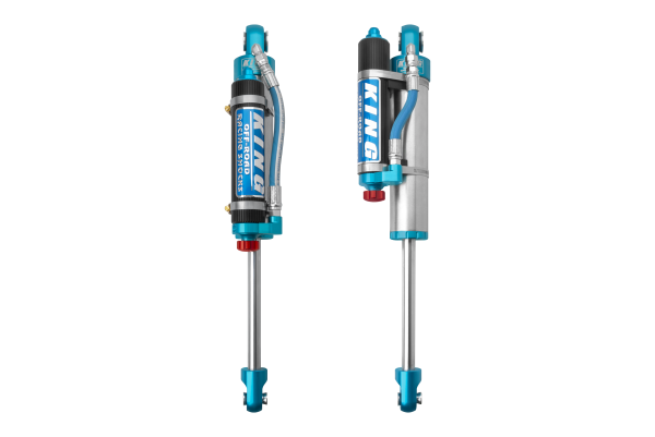 King Shocks | 12-18 Ford Ranger PX-T6 Rear 2.5 | Dia Piggy Hose Reservoir with Adjuster (Pair)