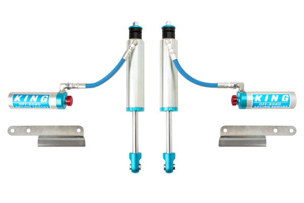 King Shocks | 98-02 Toyota Land Cruiser 100 Front | 2.5 Dia Remote Res Shock with Adjuster (Pair)