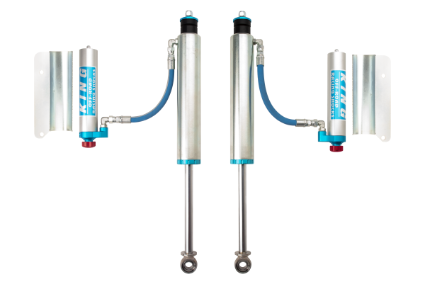 King Shocks | 89-97 Toyota Land Cruiser 80 Rear | 2.5 Dia Remote Res Shock 3-5in Lift with Adjuster (Pair)