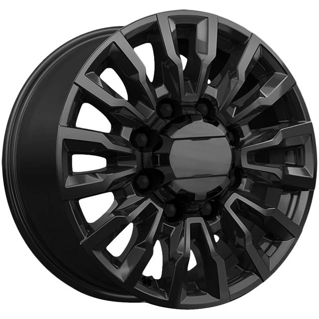 OE Concepts Wheels 2021 GMC Yukon Denali G22 Gloss Black 22x8.5 44mm Offset 8x180