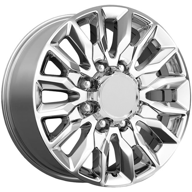 OE Concepts Wheels 2023 Silverado 2500 G22 Chrome 20x8.5 44mm Offset 8x180