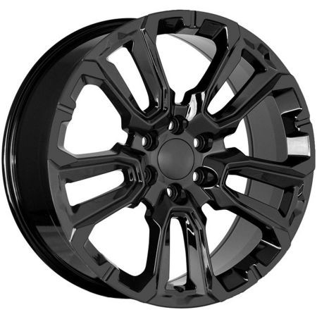 OE Concepts Wheels 21/2022 Silverado C31 Gloss Black 22x9 28mm Offset 6x139.7 (6x5.5)