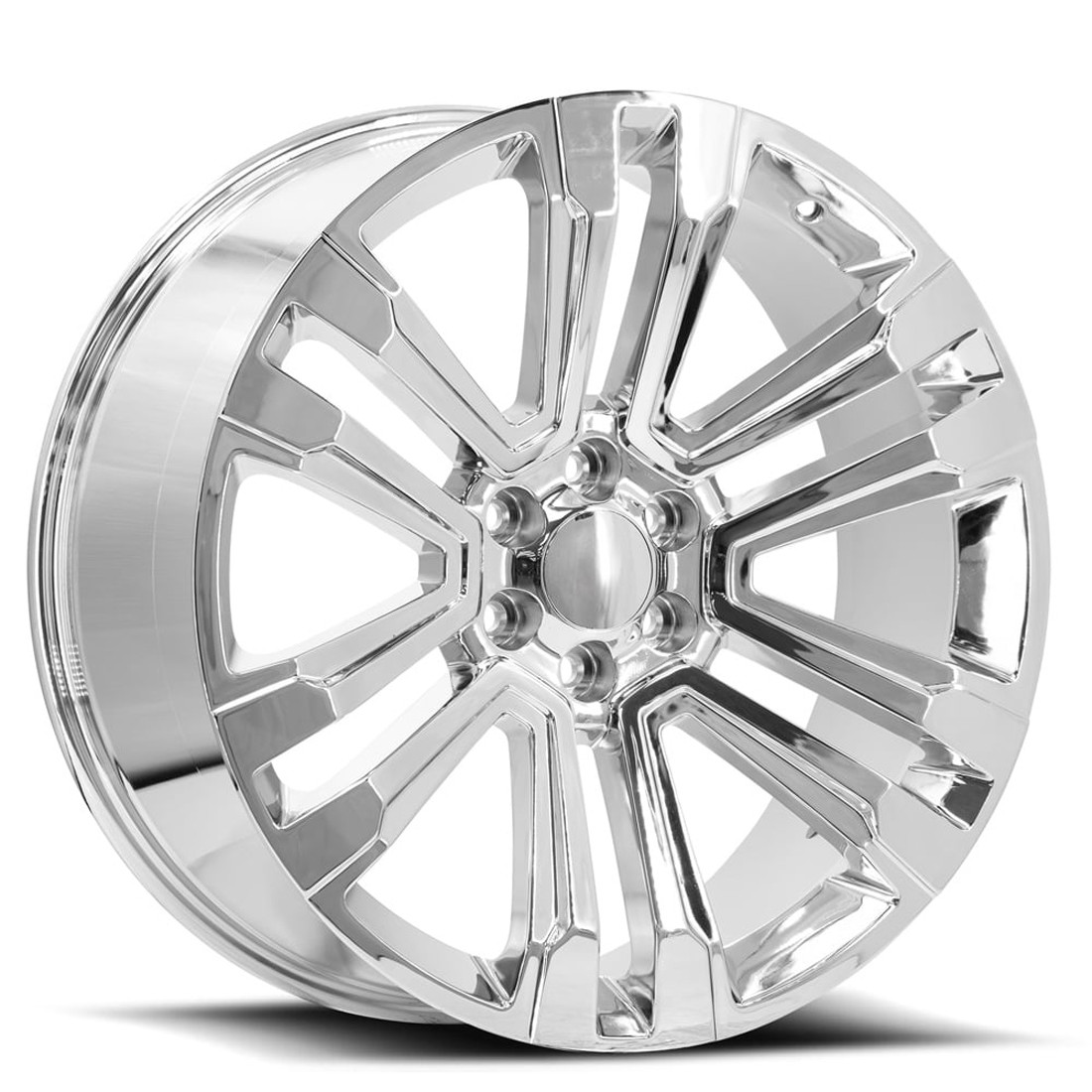 OE Concepts Wheels 2017 GMC Denali G10 Chrome 22x9 24mm Offset 6x139.7 (6x5.5)