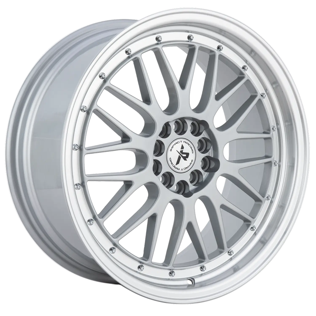 Impact Racing Wheels 505 Silver Machined 17x7.5 38mm Offset 5x100,5x114.3 (5x4.5)