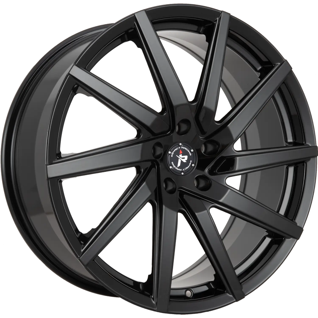 Impact Racing Wheels 601 Gloss Black 20x8.5 35mm Offset 5x114.3 (5x4.5)