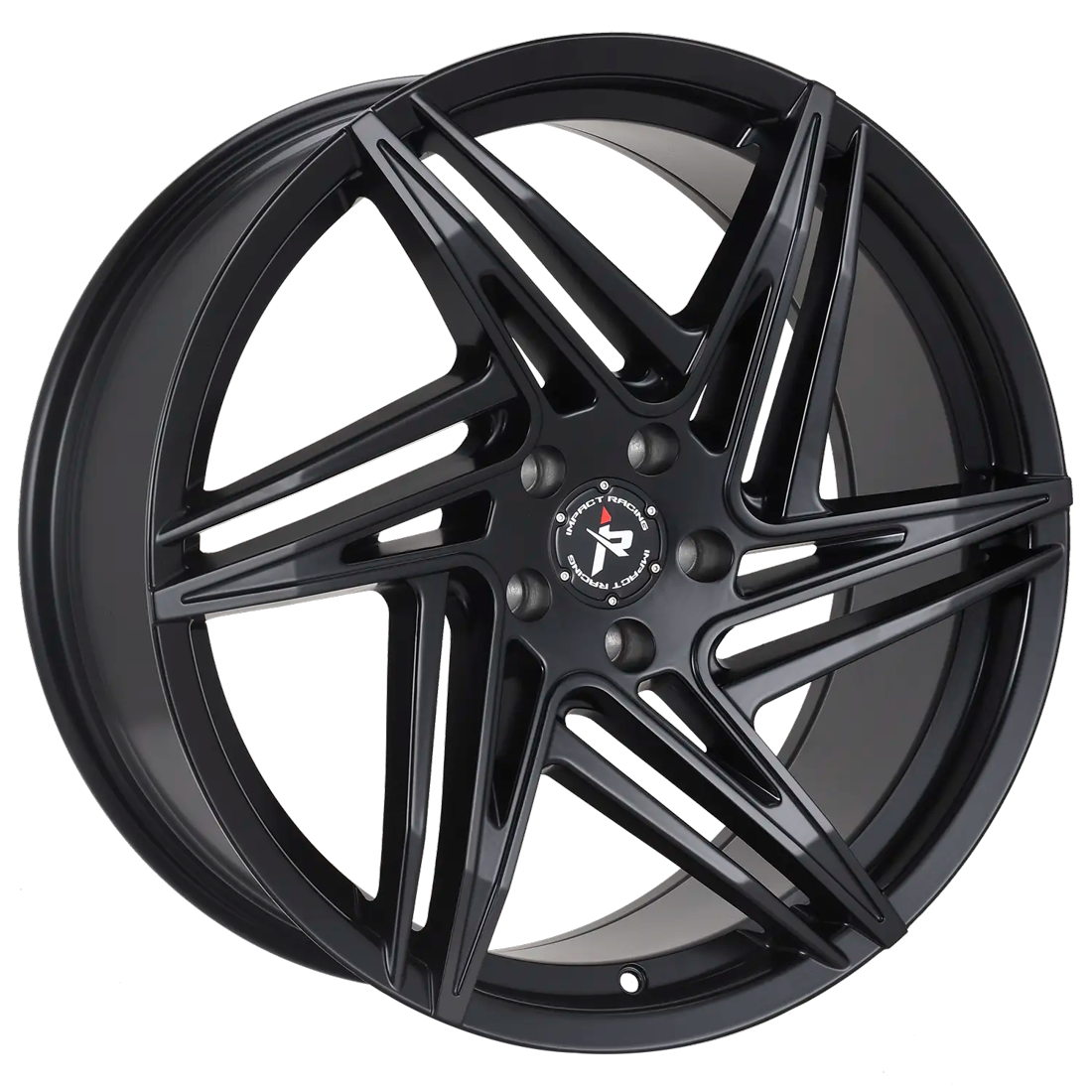 Impact Racing Wheels 606 Satin Black 20x8.5 35mm Offset 5x120