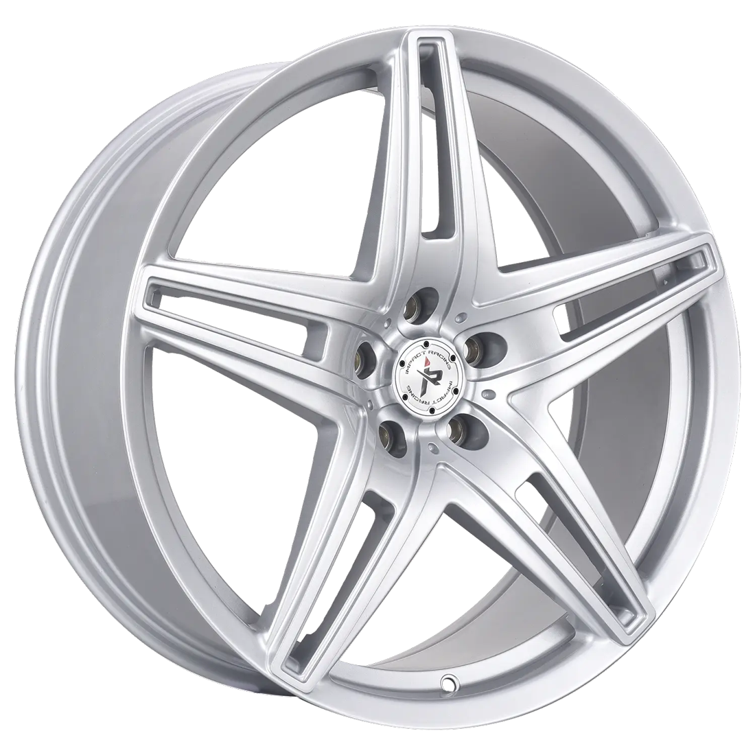 Impact Racing Wheels 604 Silver 22x9 38mm Offset 5x114.3 (5x4.5)