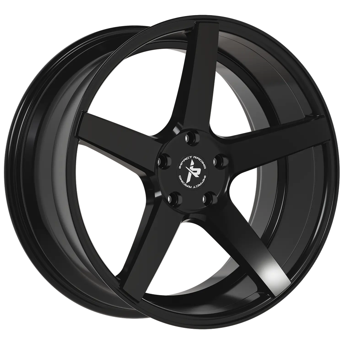 Impact Racing Wheels 504 Gloss Black 20x8.5 15mm Offset 5x115