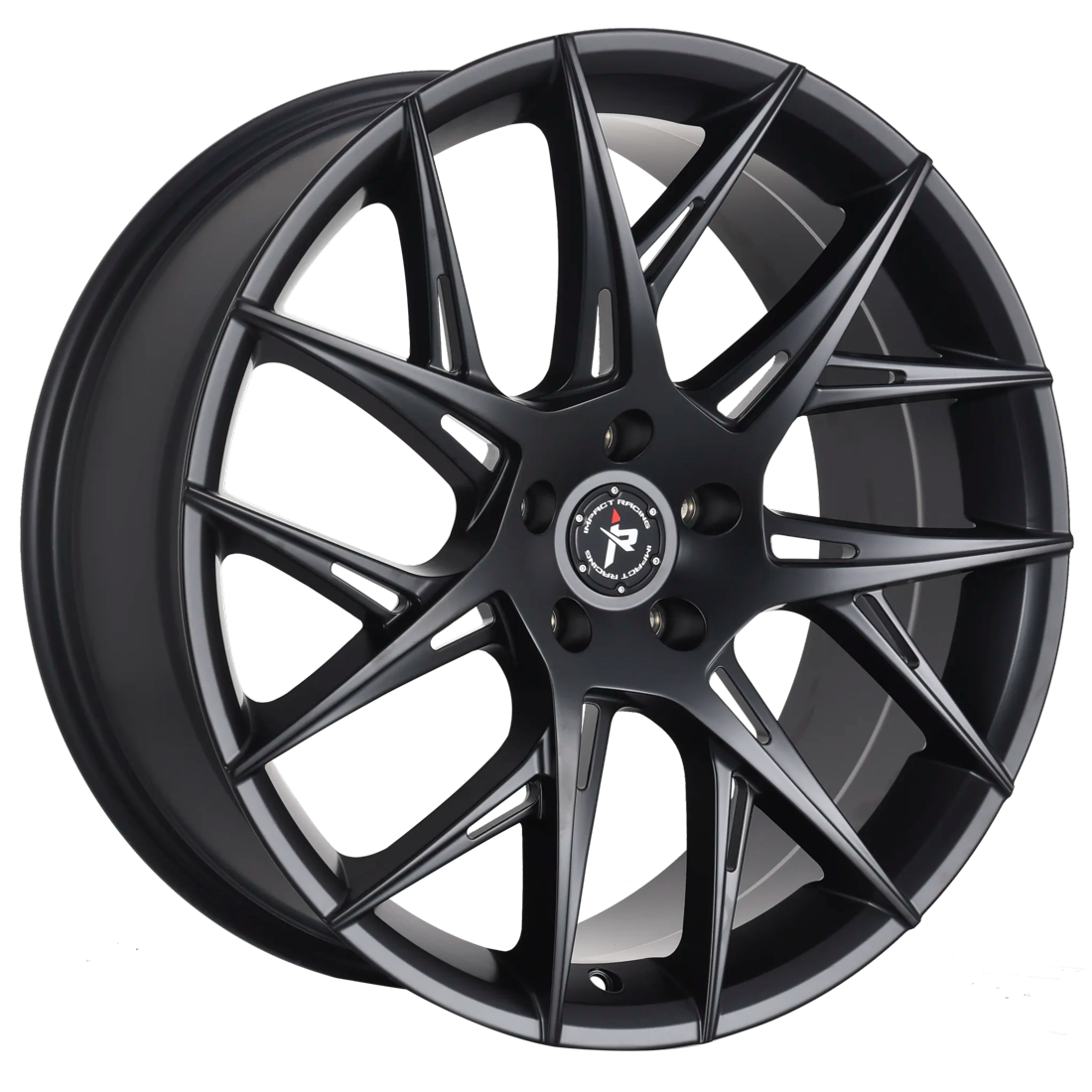 Impact Racing Wheels 603 Satin Black 20x8.5 35mm Offset 5x114.3 (5x4.5)
