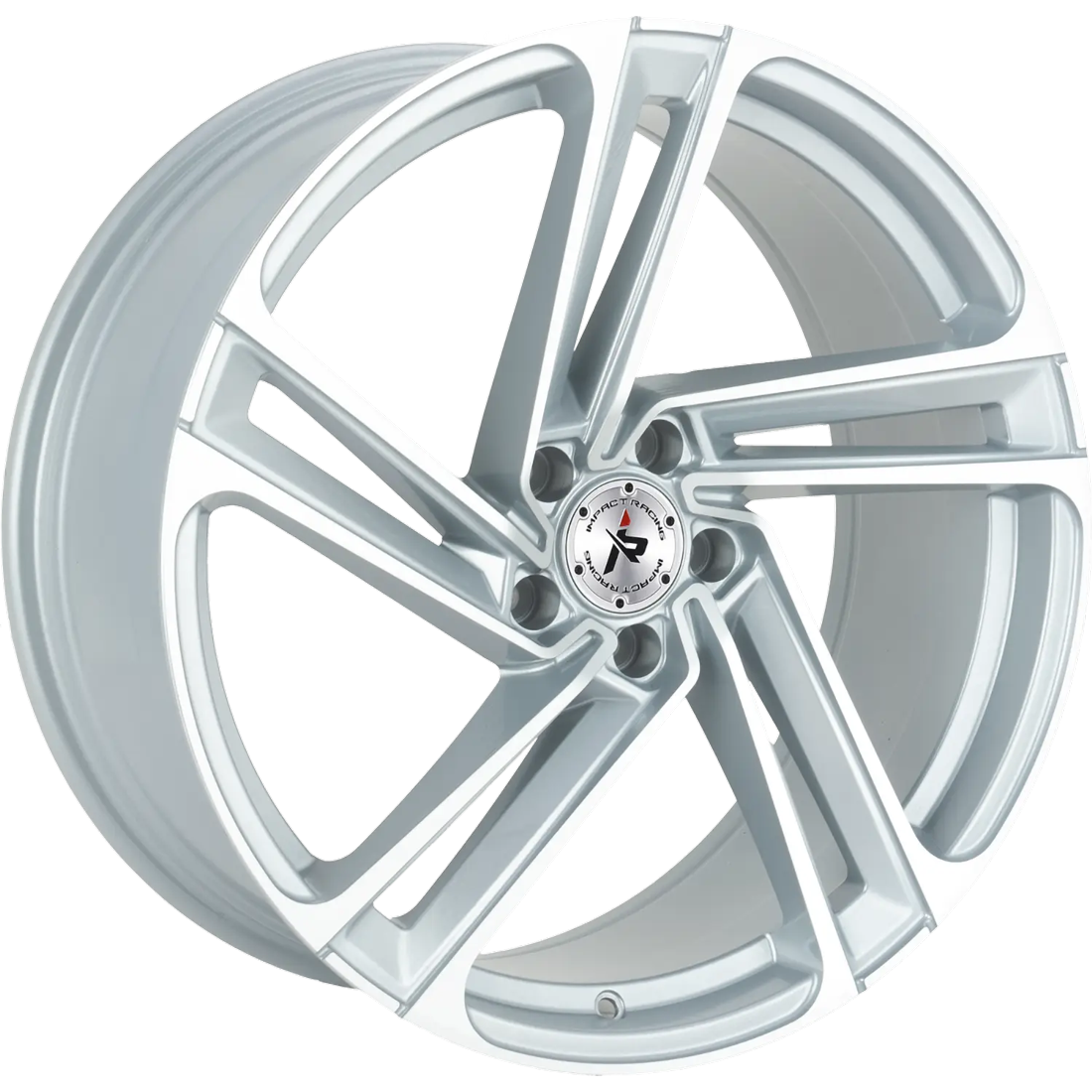 Impact Racing Wheels 610 Silver Machined 20x8.5 35mm Offset 5x114.3 (5x4.5)