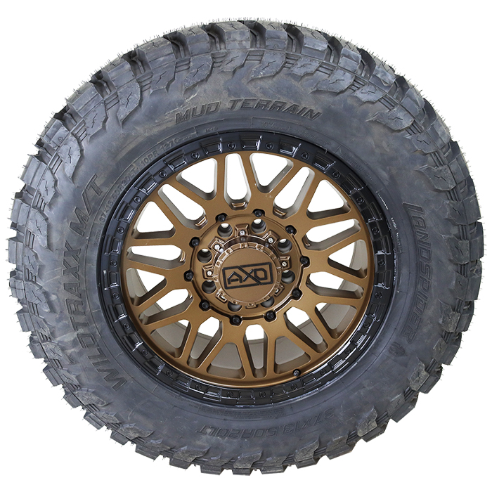 AXD Offroad AS3 Satin Bronze Black Lip Landspider Wildtraxx M/T